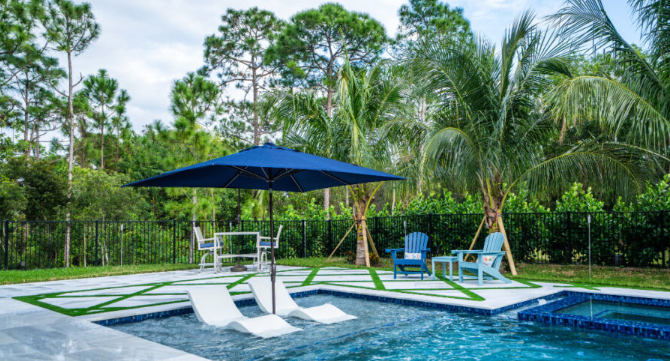 Custom Swimming Pool Exterior Solutions in Fruit Cove